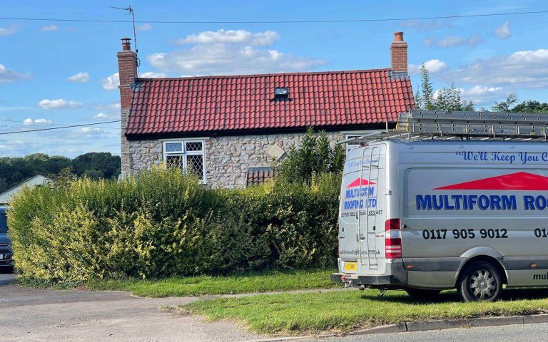 Re roof competed in almondsbury
